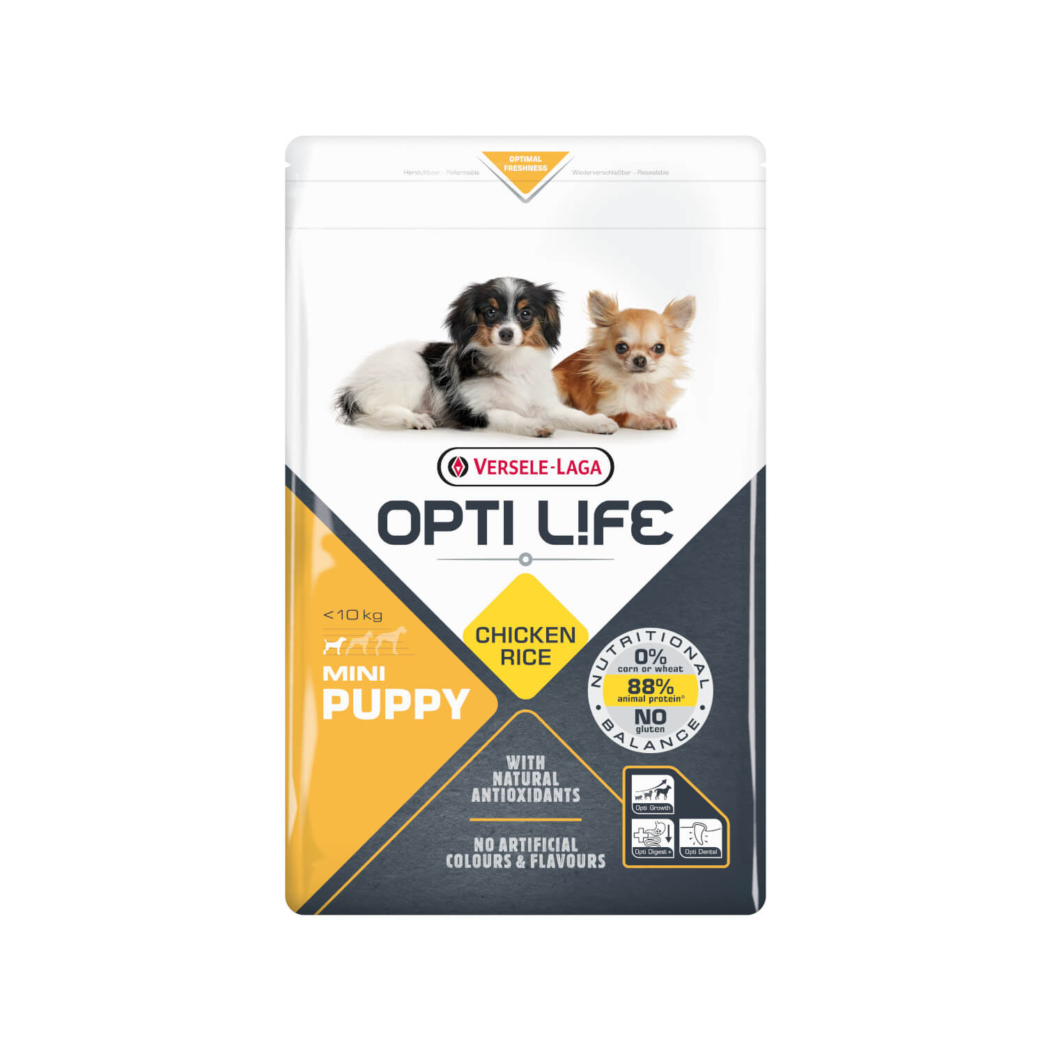 OPTI LIFE PUPPY MINI POLLO&RISO 2.5KG