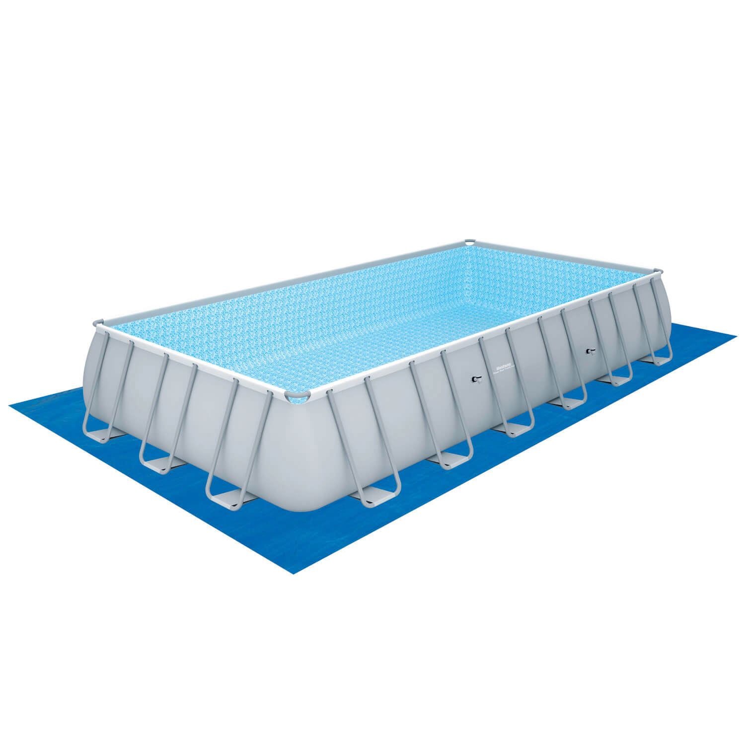 PISCINA RETTANGOLARE CON ACCESSORI 732X366X132