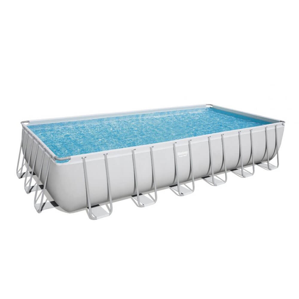 PISCINA RETTANGOLARE CON ACCESSORI 732X366X132