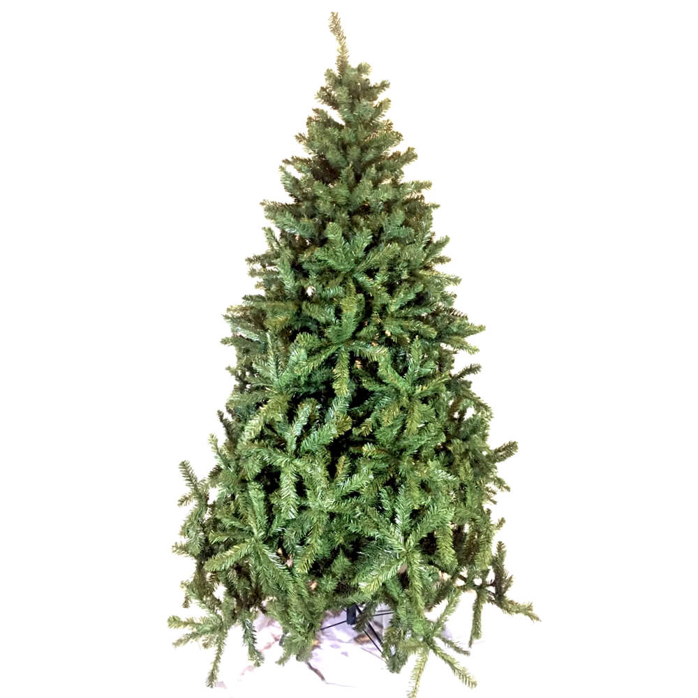 ALBERO DI NATALE GARDENIA CM.210 PVC E SILICONE