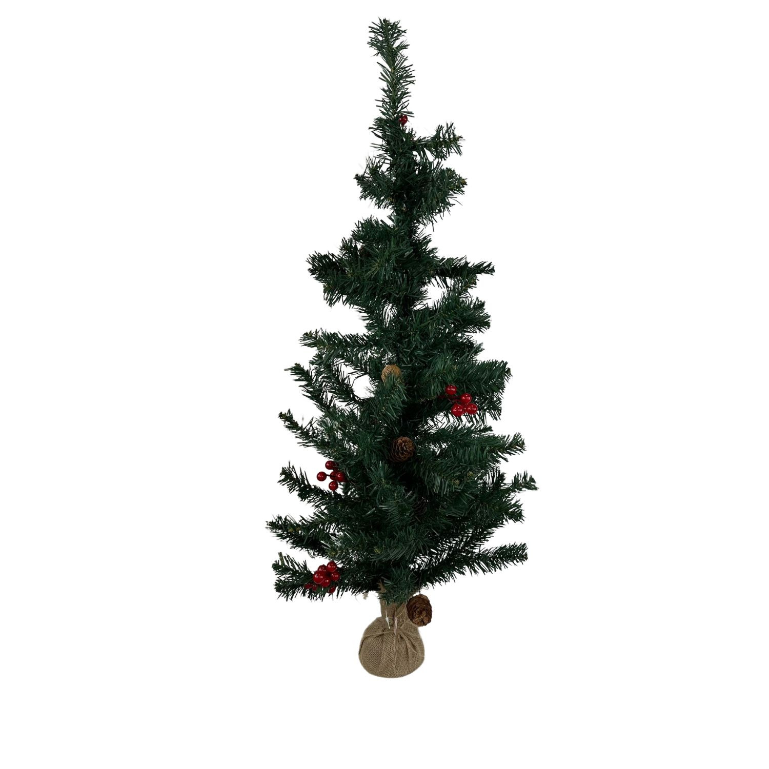 ALBERO CM.90 CON BACCHE E PIGNE