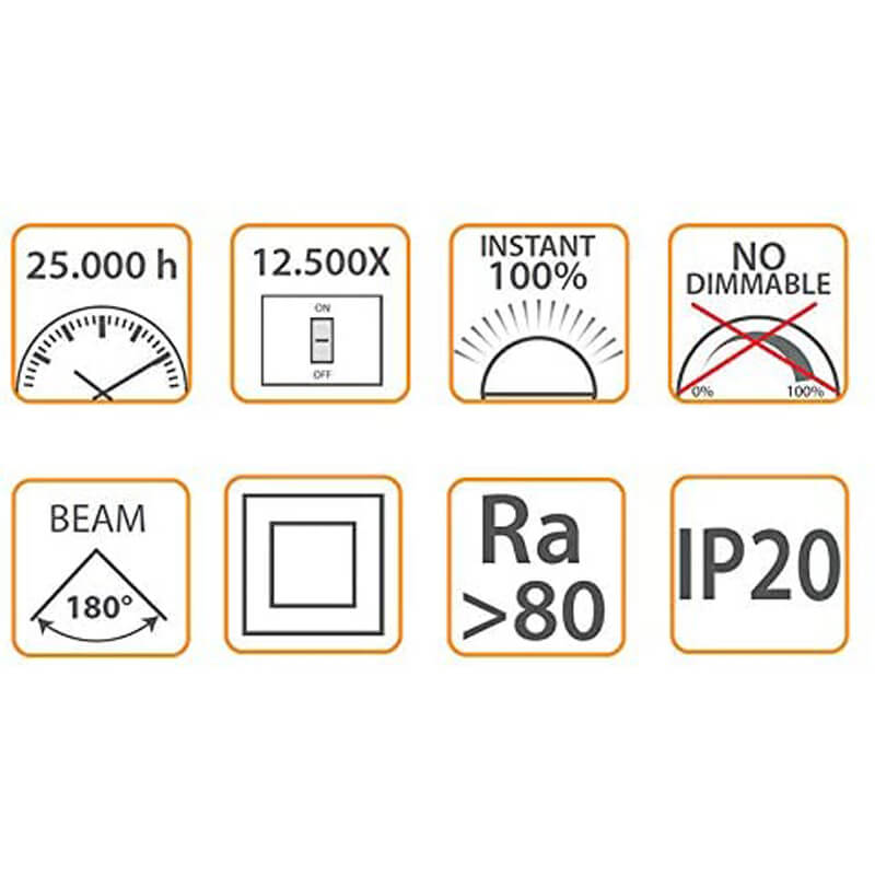 SOTTOPENSILE LED CM.30 4 WATT