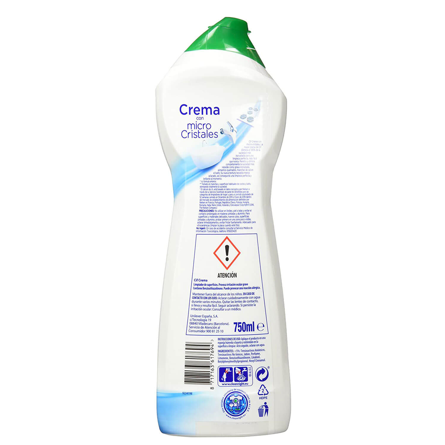 CIF CREMA 750ML.BIANCO