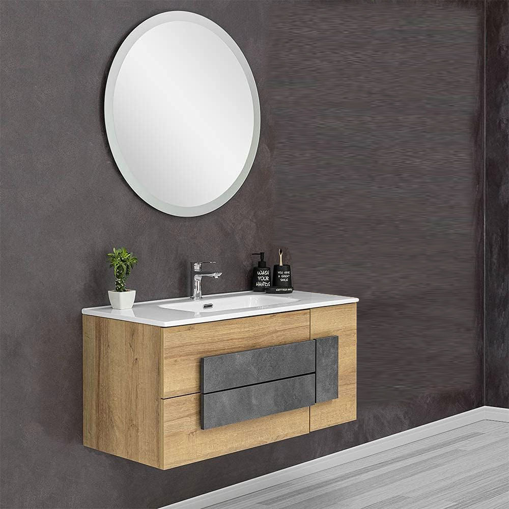 MOBILE BAGNO URBAN CM.80 2 CASSETTI+ANTA