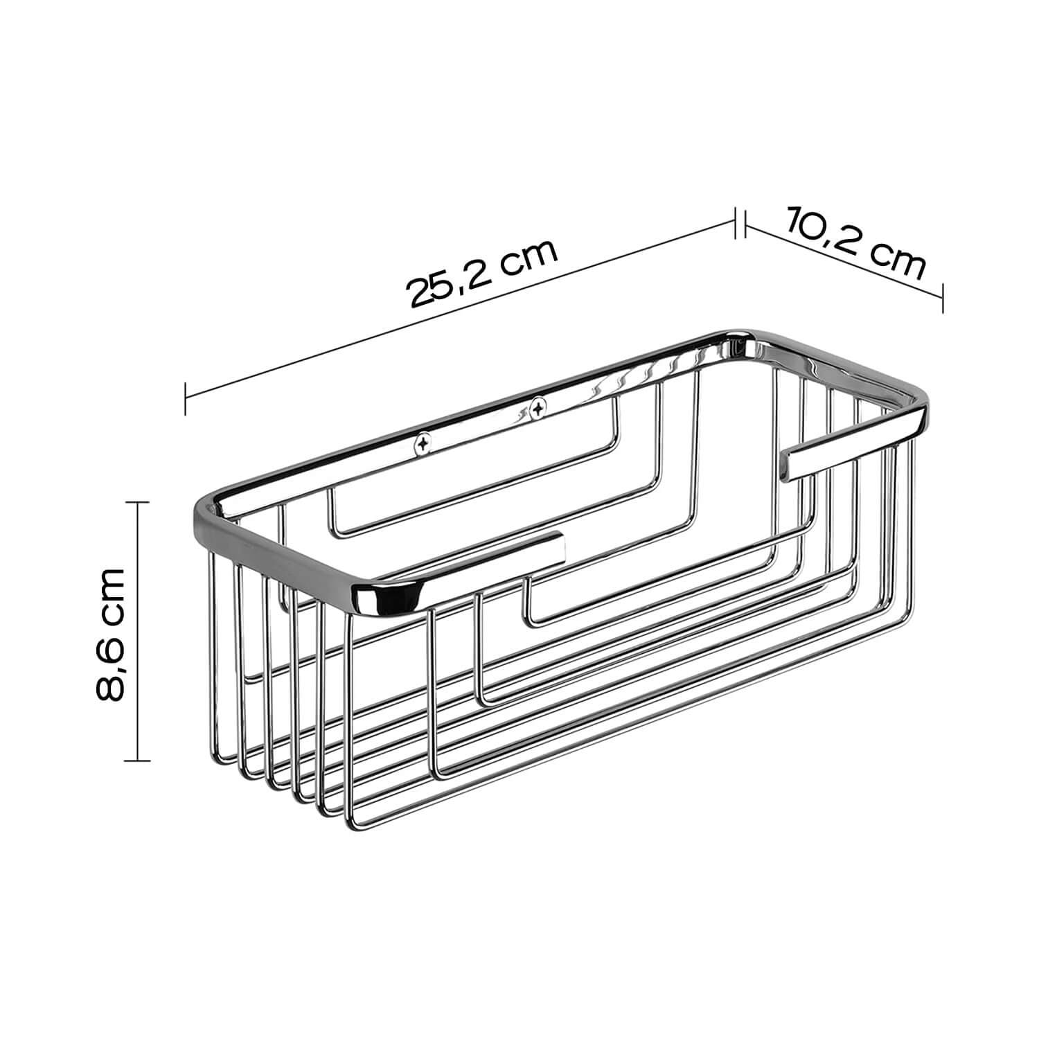 PORTA SAPONE DOPPIO FILO CROMATO