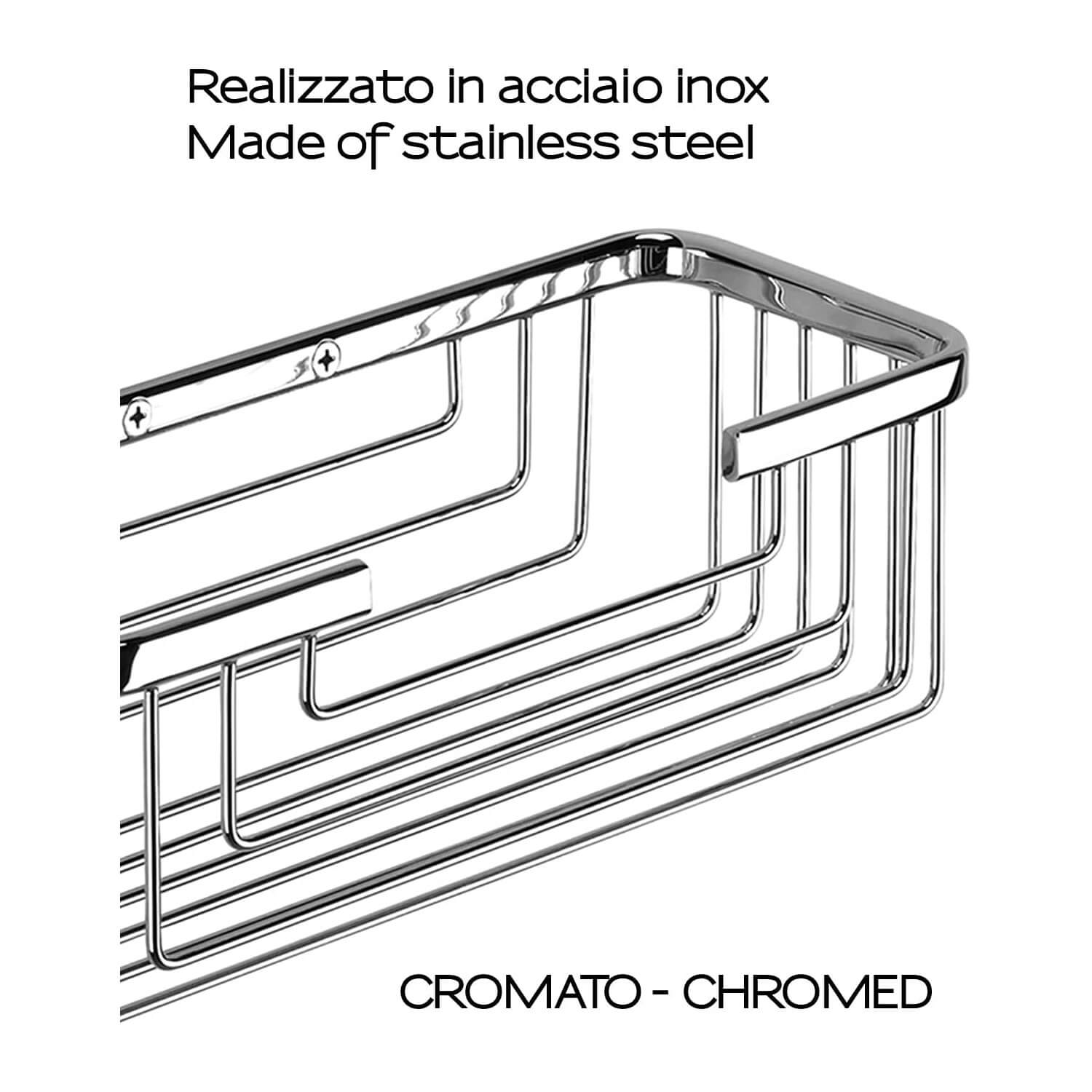 PORTA SAPONE DOPPIO FILO CROMATO