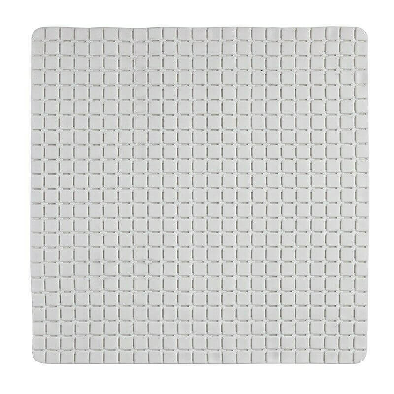 TAPPETO ANTISC.54X54 MOSAICO BIANCO