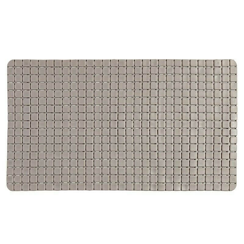 TAPPETO ANTISC.70X40 MOSAICO TORTORA