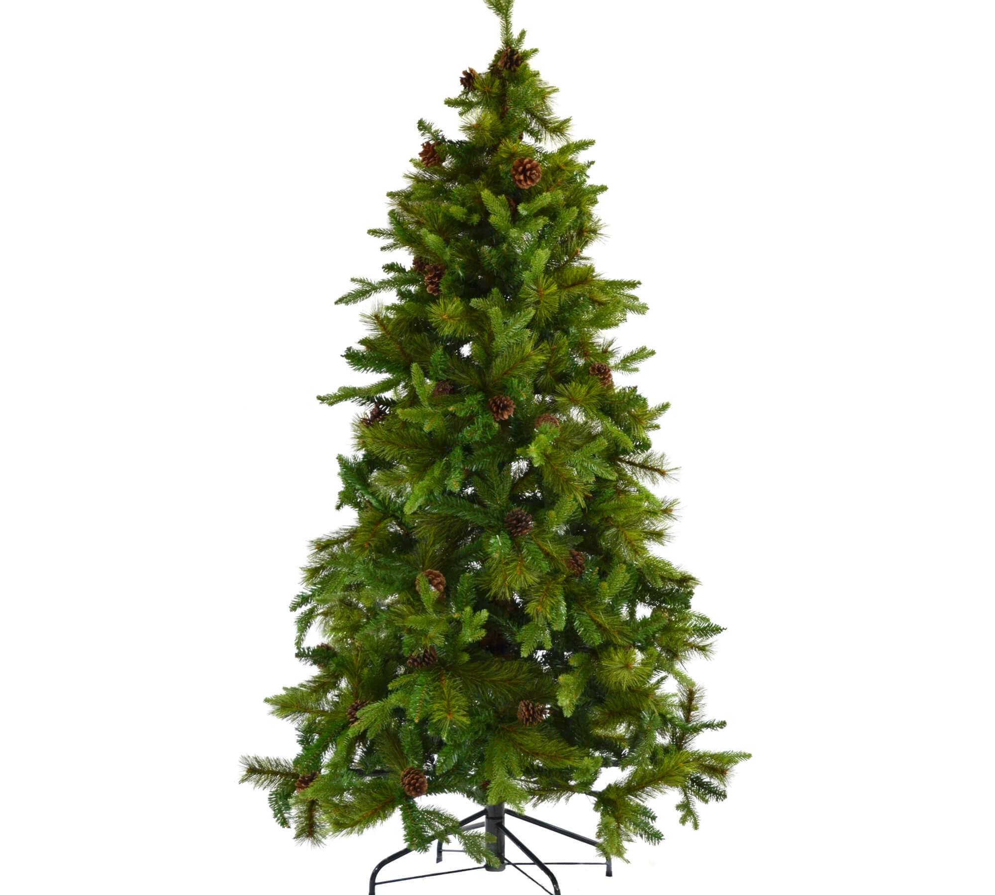 ALBERO DI NATALE SLIM CM.150 MISTO 898 PUNTE