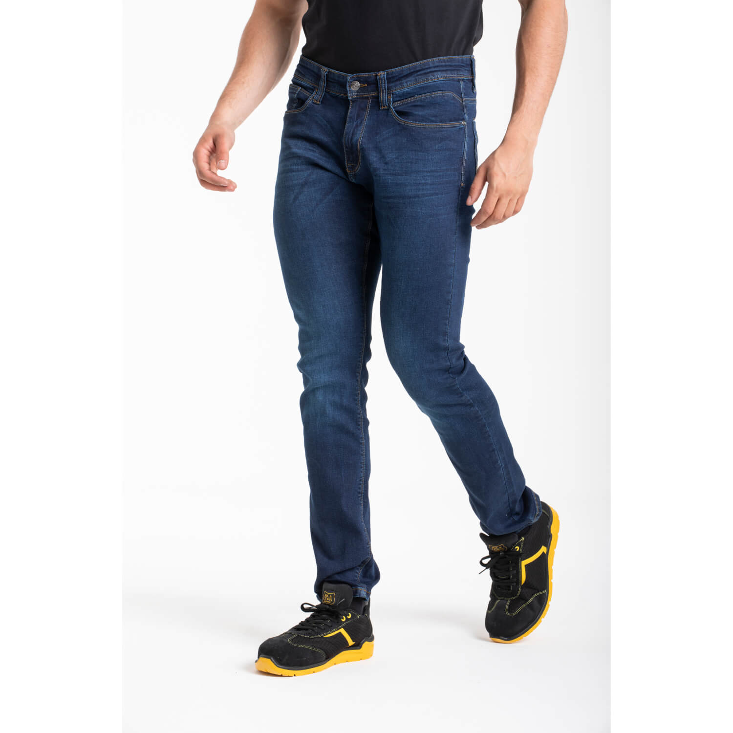 *JEANS DENIM MEDIUM BLU 268GR 56