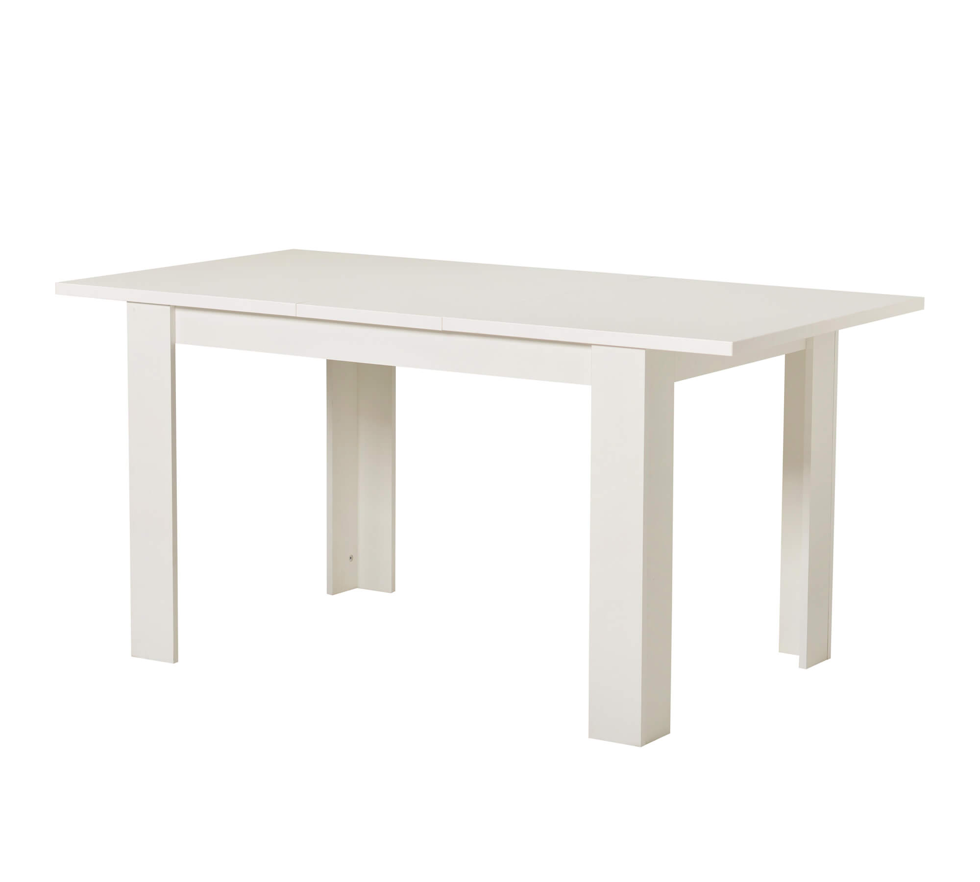 *TAVOLO ALLUNG.CM.120-153X80 BIANCO OSLO