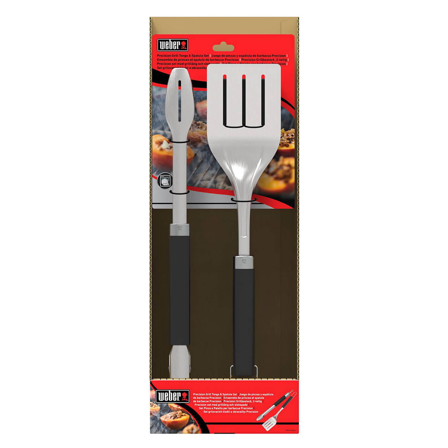 SET 2 PEZZI ACCESSORI BARBECUE