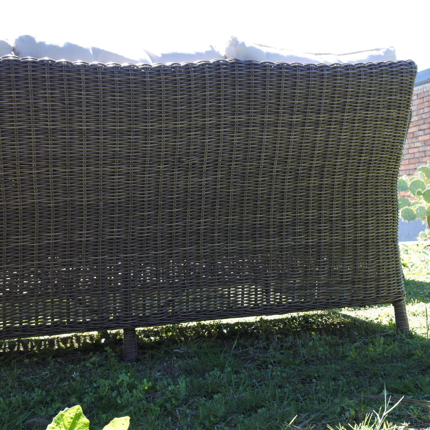 SALOTTO IN WICKER NATURALE