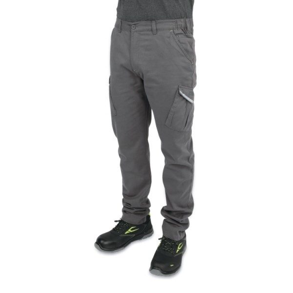 PANTALONE CARGO GRIGIO 240GR TG.M