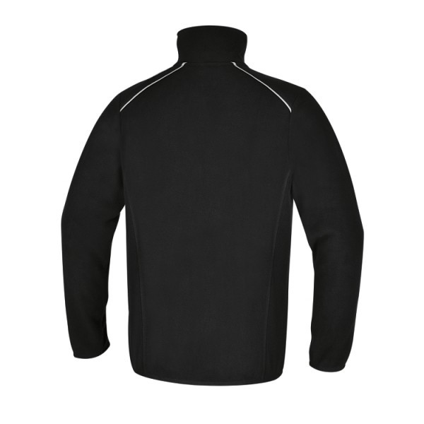 MICROPILE 1/2 ZIP NERA 180GR.TG.XL