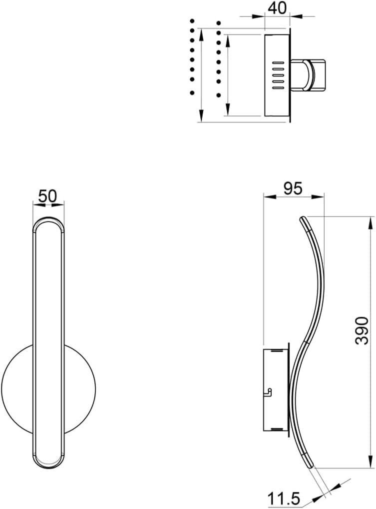 PARMA APPLIQUE 1LED 11 W 4000K