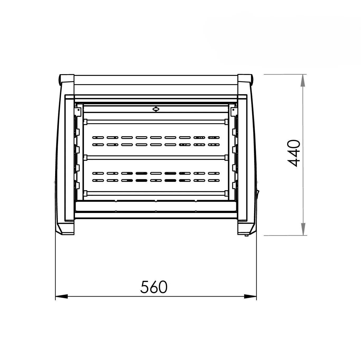 STUFA AL QUARZO 3 ELE.ENTI 1500 WATT