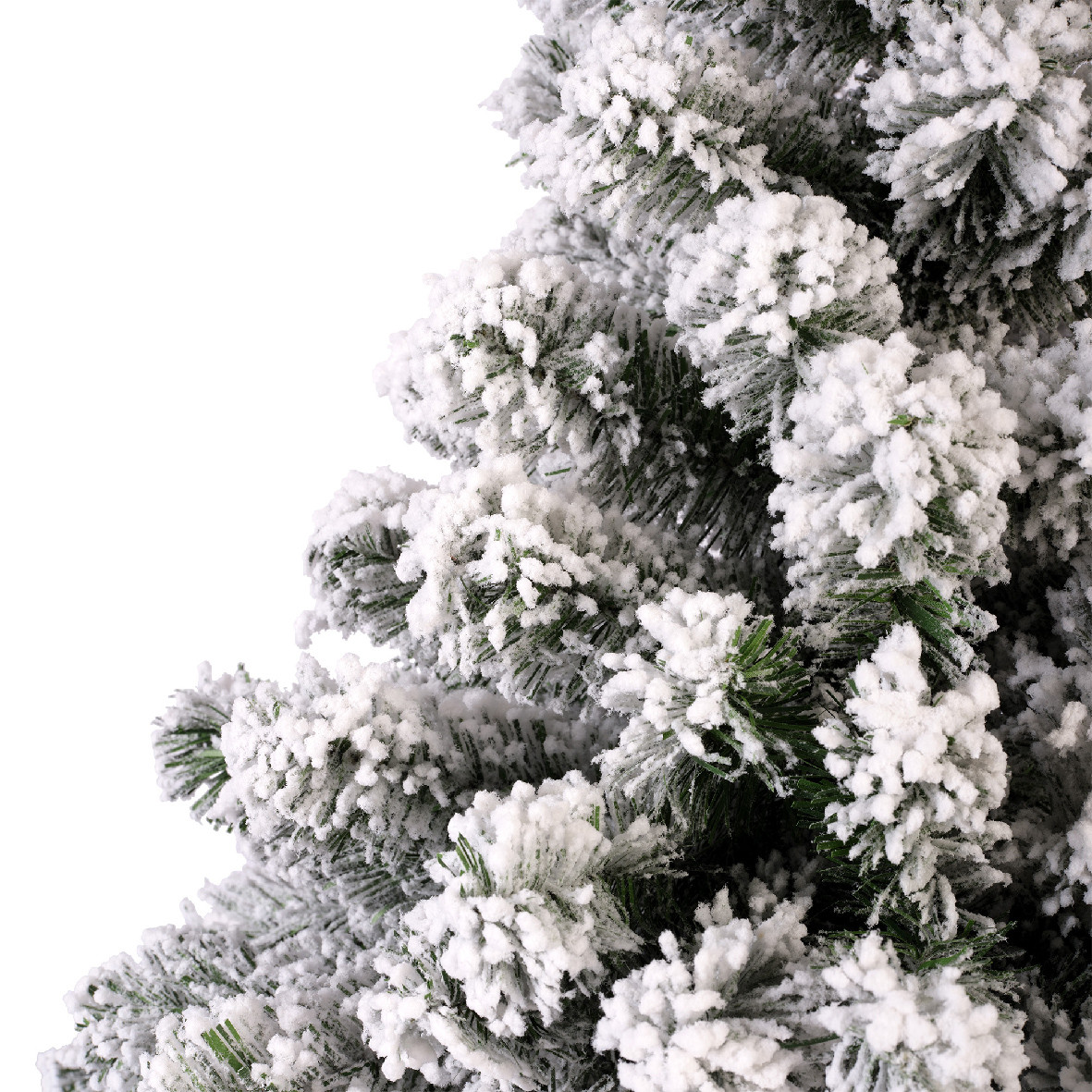 ALBERO INNEVATO H.150 VERDE/BIANCO PVC 340 PUNTE