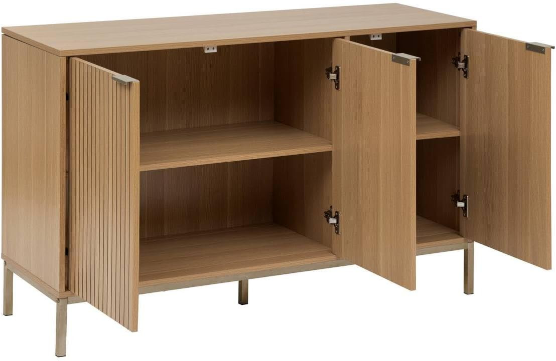 CREDENZA 3ANTE CM.120 EFFETTO LEGNO NATURALE